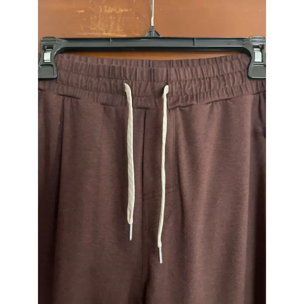 Vuori Men’s Ponto Performance Joggers Dark Brown Heather XL V438